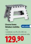 LIVARNO HOME SKLDAC STOLIKA
