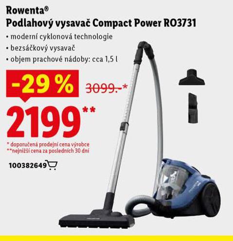 ROWENTA PODLAHOV VYSAVA 