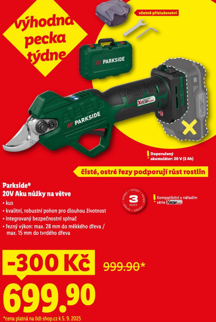 PARKSIDE 20V AKU NَKY NA VTVE
