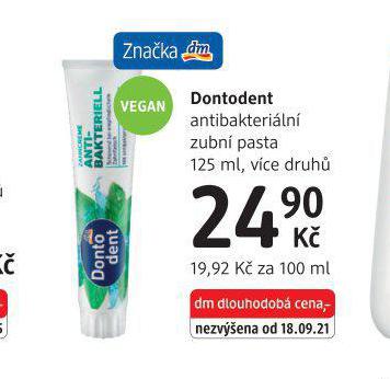 DONTODENT ZUBN PASTA