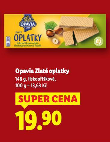OPAVIA ZLAT OPLATKY