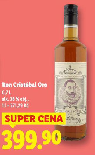 RON CRISTBAL ORO