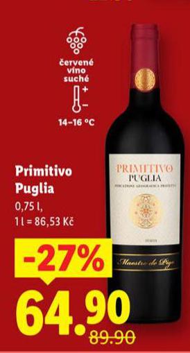 PRIMITIVO PUGLIA