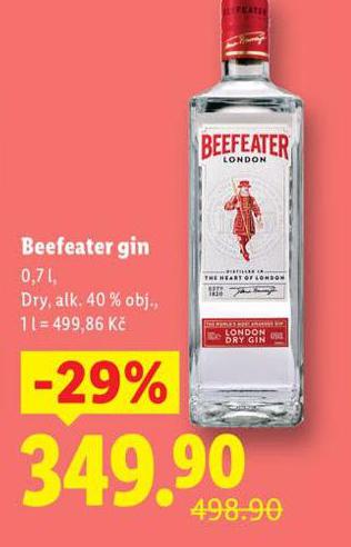 BEEFEATER GIN