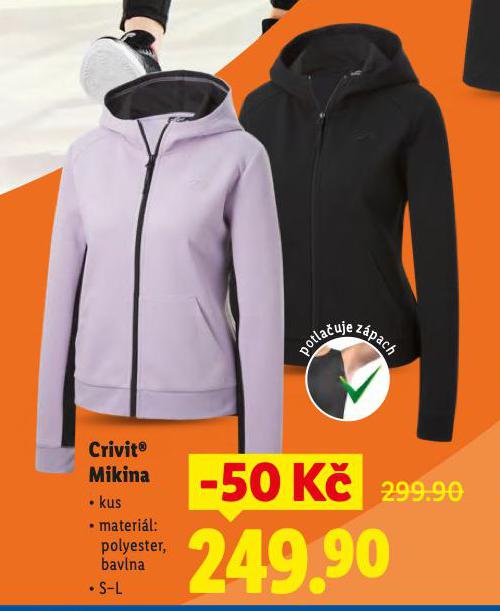 CRIVIT MIKINA