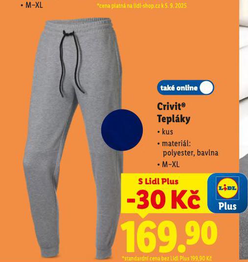 CRIVIT TEPLKY