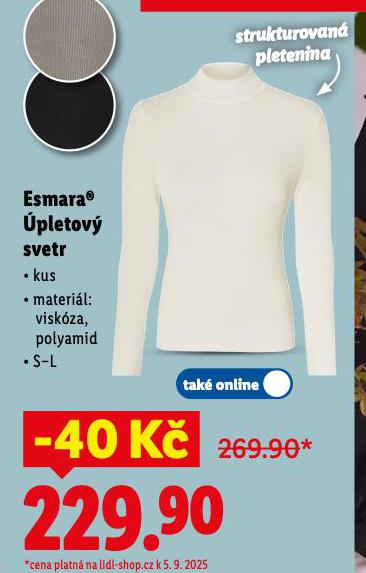 ESMARA PLETOV SVETR