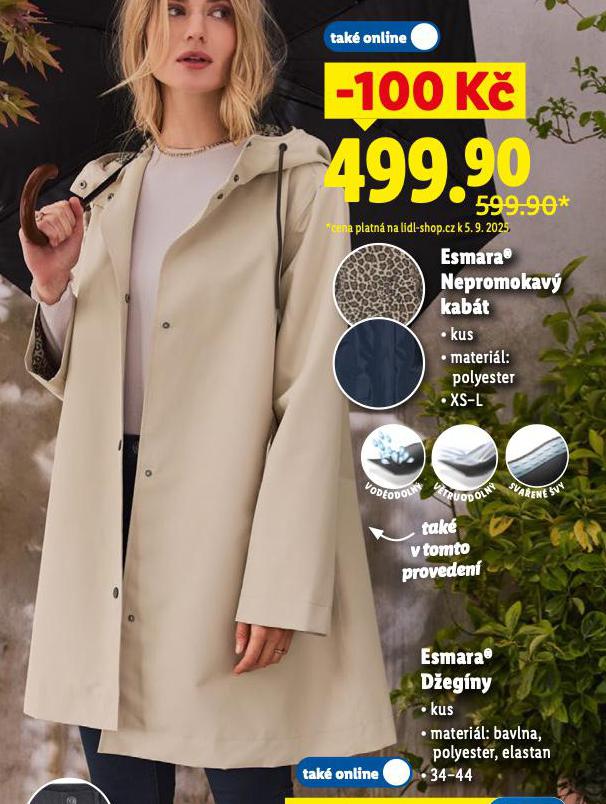 ESMARA NEPROMOKAV KABT