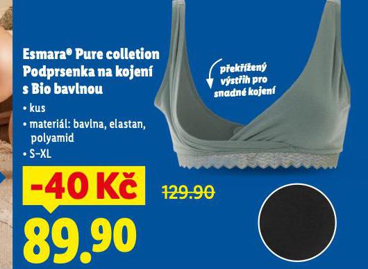 ESMARA PODPRSENKA NA KOJEN S BIO BAVLNOU