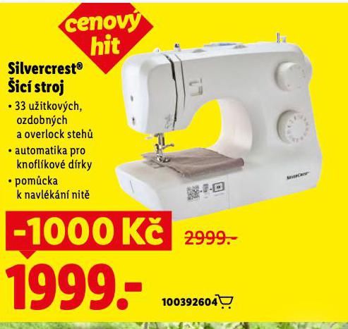 SILVERCREST IC STROJ