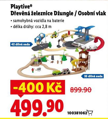 PLAYTIVE DEVEN ELEZNICE OSOBN VLAK