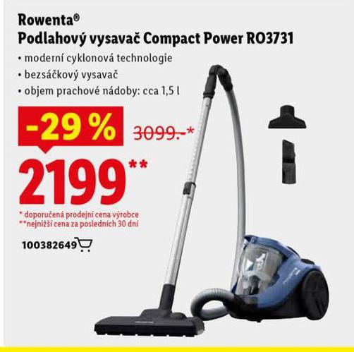 ROWENTA PODLAHOV VYSAVA 