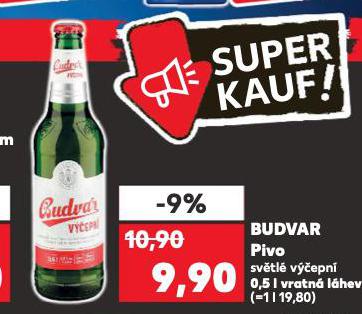 PIVO BUDVAR