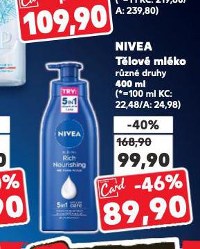 NIVEA TLOV MLKO