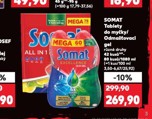 SOMAT TABLETY DO MYKY