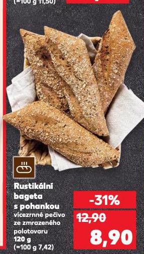 RUSTIKLN BAGETA S POHANKOU