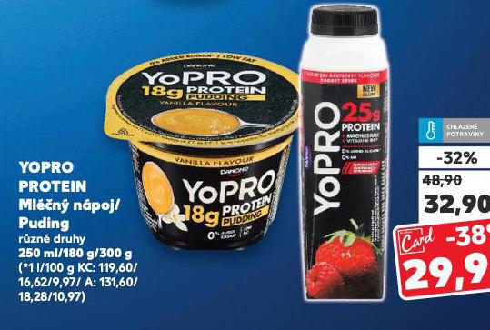 YOPRO PROTEIN PUDING