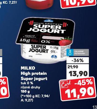 MILKO HIGH PROTEIN SUPER JOGURT