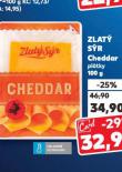 ZLATÝ SÝR CHEDDAR