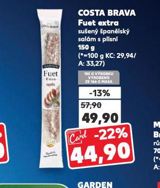 COSTA BRAVA FUET EXTRA
