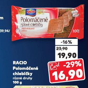 RACIO CHLEBKY POLOMEN