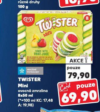 TWISTER ZMRZLINA