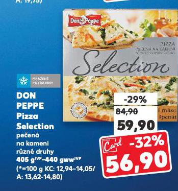 DON PEPPE PIZZA SELECTION