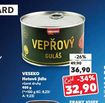 VESEKO HOTOV JDLO