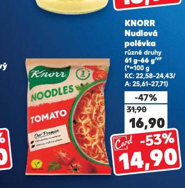 KNORR NUDLOV POLVKA