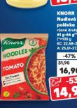 KNORR NUDLOVÁ POLÉVKA