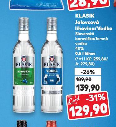 KLASIK JALOVCOV LIHOVINA