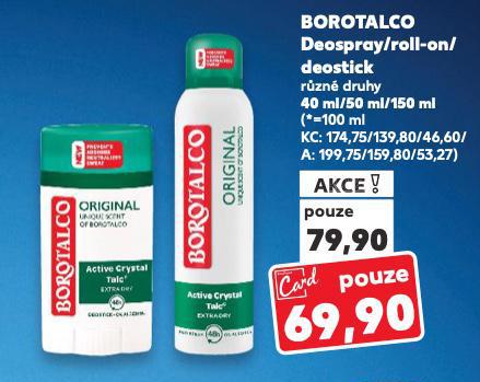 BOROTALCO ROLL-ON