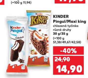 KINDER MAXI KING