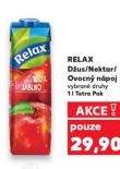 RELAX DŽUS, NEKTAR A NÁPOJ