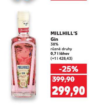 MILLHILL'S GIN