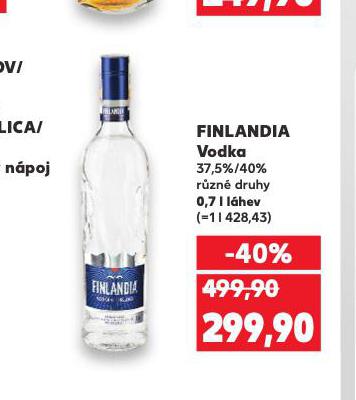 FINLANDIA VODKA