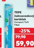 TEPE JEDNOSVAZKOVÝ KARTÁČEK
