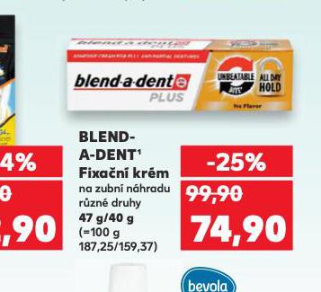BLEND A DENT FIXAN KRM NA ZUBN PROTZU