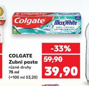 COLGATE ZUBN PASTA