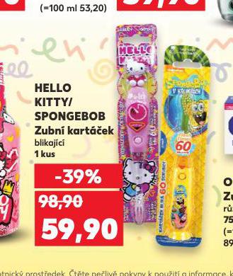 HELLO KITTY ZUBN KARTEK