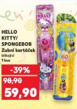 SPONGEBOB ZUBNÍ KARTÁČEK
