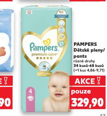 PAMPERS DTSK PLENKY