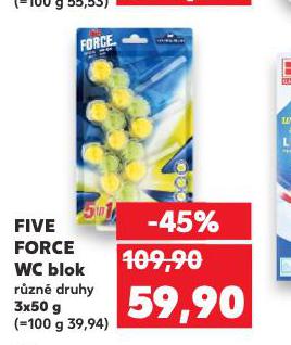 FIVE FORCE WC BLOK