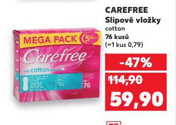CAREFREE SLIPOV VLOKY