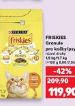 FRISKIES GRANULE PRO KOČKY