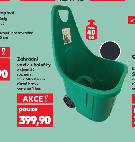 ZAHRADN VOZK S KOLEKY