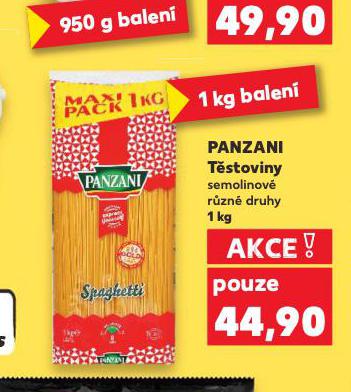 PANZANI TSTOVINY