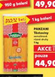 PANZANI TĚSTOVINY