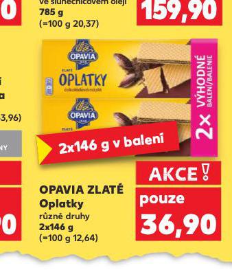 OPAVIA ZLAT OPLATKY