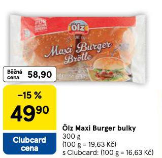 OLZ MAXI BURGER BULKY